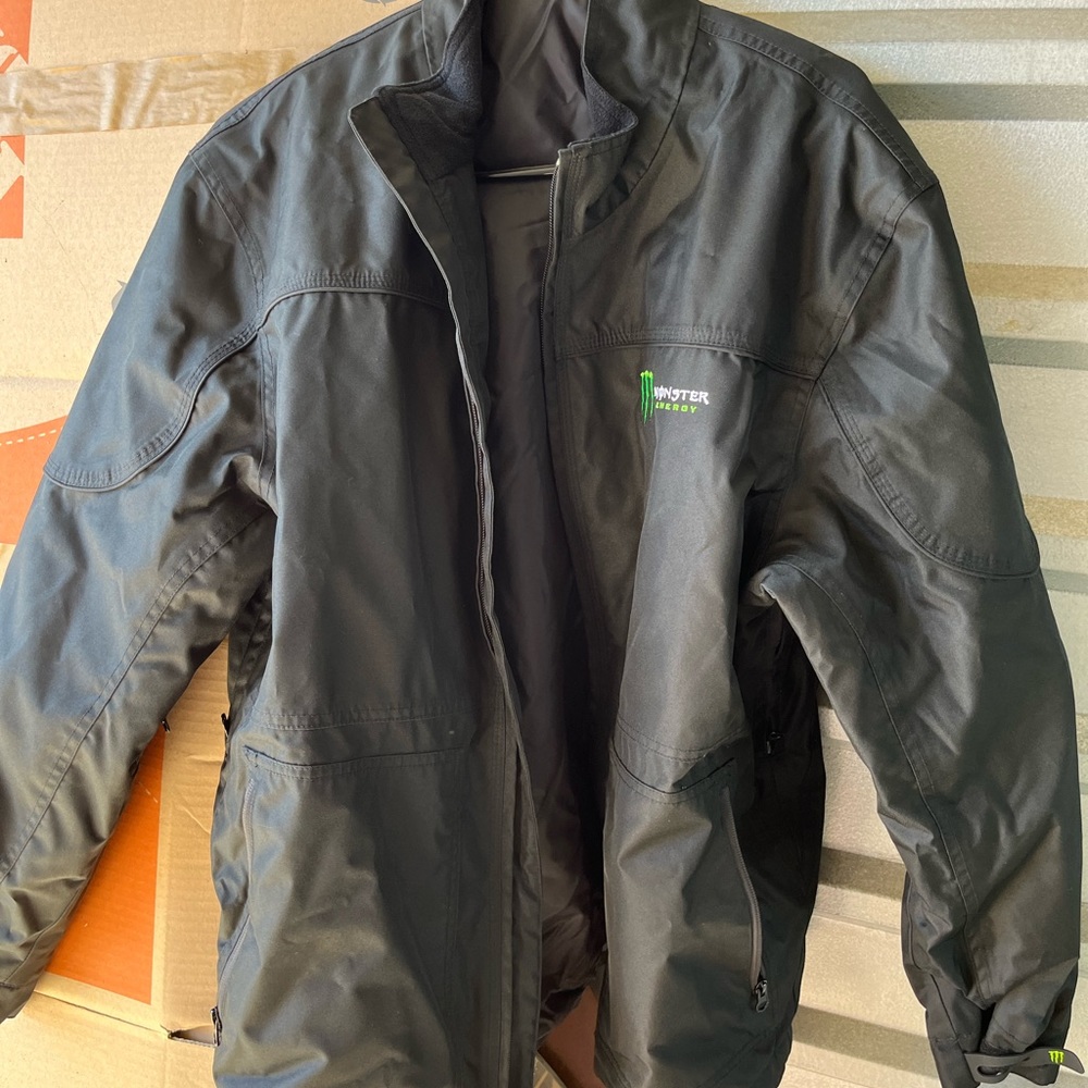 Monster Energy Brand Softshell Thermolite Jacket - Unisex; Size L
